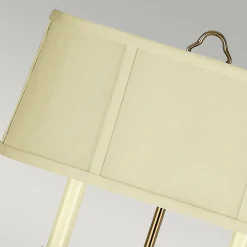 Elstead Wandleuchte Messing Stoff Barock Design CAMI* Wandleuchten|Stofflampen