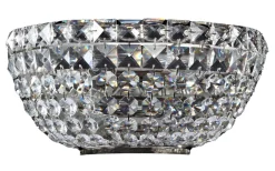 Outlet Maytoni Wandleuchte Metall E14 25,5 cm breit Nickel 2-flammig