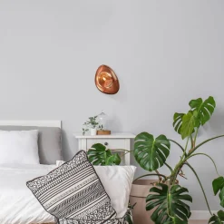 Outlet Maytoni Wandleuchte Metall Glas E14 H: 27,5 cm Modern MILAN