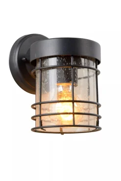 Wandleuchte Metall Schwarz IP23 E27 Haus Haustür Garten* Außenwandleuchten|Metall Lampen