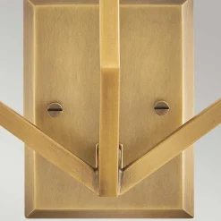 Elstead Wandleuchte Metall Stoff 48,3 cm hoch E14 3-flammig* Wandleuchten|Rustikale Lampen