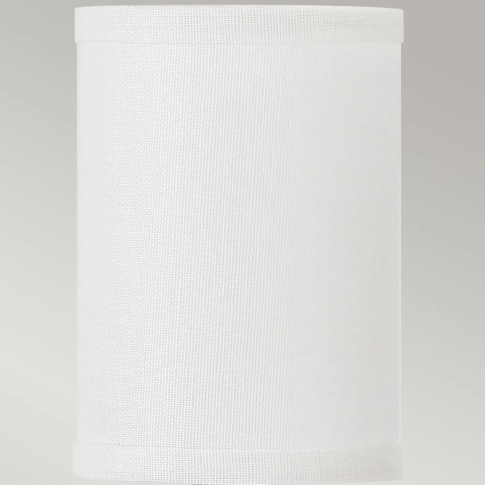 Elstead Wandleuchte Metall Stoff 48,3 cm hoch E14 3-flammig* Wandleuchten|Rustikale Lampen