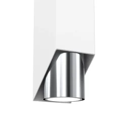 Sale Luminex Wandleuchte Metall Weiß Chrom GU10 stilvoll akzentuiert