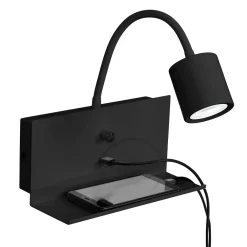 Sale Luminex Wandleuchte mit Ablage USB Anschluss zum Laden