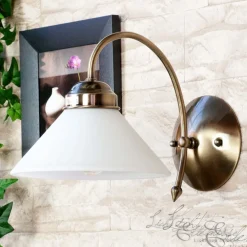 Rabalux Wandleuchte mit Glasschirm Antik* Wandleuchten|Esszimmer Lampen