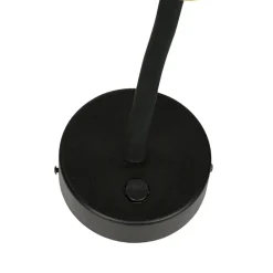 Nowodvorski Wandleuchte mit Schalter Schwanenhals GU10 Schwarz Messing* Moderne Lampen|Küchenlampen