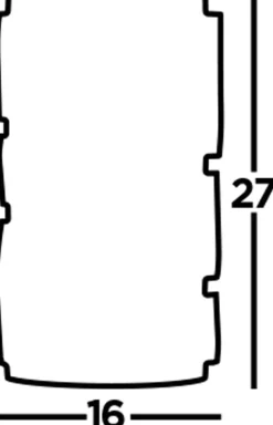 Discount Searchlight Wandleuchte mit Schalter H: 27 cm Kristall Art Déco