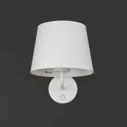 TK Lighting Wandleuchte mit Schalter Weiß MAJA* Wandleuchten|Bauhaus Lampen