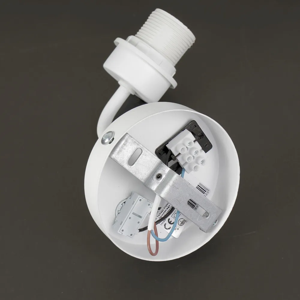 TK Lighting Wandleuchte mit Schalter Weiß MAJA* Wandleuchten|Bauhaus Lampen