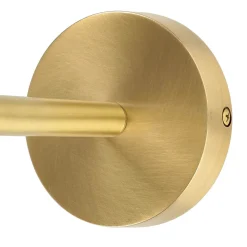 Discount Giovanni Battista Wandleuchte MUSA Messing Glas in Bronze hell Weiß