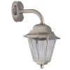 Lido Wandleuchte Nickel IP43 Echt-Messing Wand außen* Außenleuchten Antik|Außenleuchten Messing