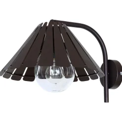 Luminex Wandleuchte PAYTON in Braun* Wandleuchten|Küchenlampen