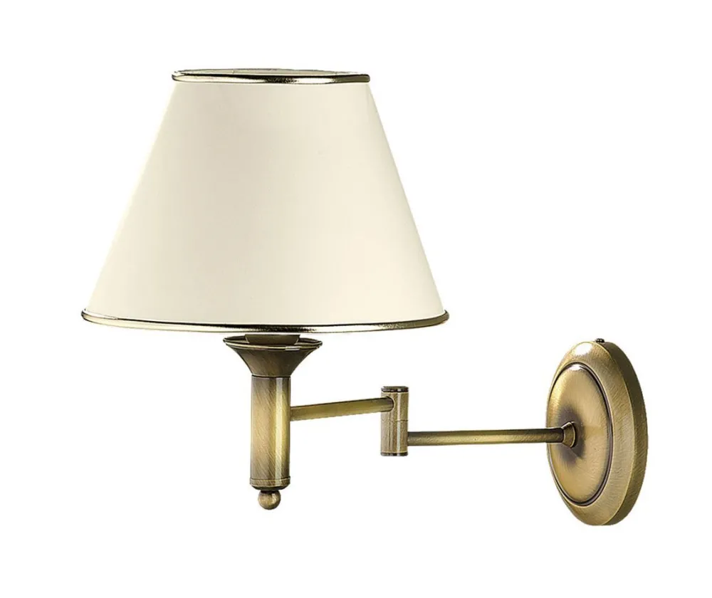 Jupiter Wandleuchte PENELO in Messing schwenkbar Lampe E27* Wandleuchten|Wohnzimmerlampen