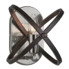Best Searchlight Wandleuchte Rustikal B: 23 cm H: 20 cm klein Metall E14