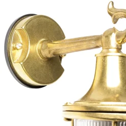 Sale Lido Wandleuchte SANTORIN aus Echt Messing für Außen