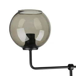 Nowodvorski Wandleuchte Schwarz Glas Monaco* Wandleuchten|Vintage Lampen