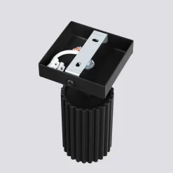 Sollux Wandleuchte Schwarz GU10 Modern B: 8 cm klein schwenkbar* Wohnzimmerlampen|Metall Lampen