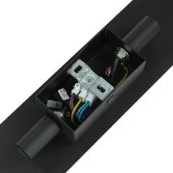 TK Lighting Wandleuchte Schwarz Modern Metall 50 cm lang flach eckig* Moderne Lampen|Küchenlampen