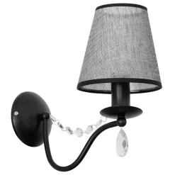 Luminex Wandleuchte SIMONE in Grau* Wandleuchten|Esszimmer Lampen