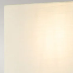 Elstead Wandleuchte Stoff 31,8 cm hoch in Blattgold Weiß* Flurlampen|Wohnzimmerlampen