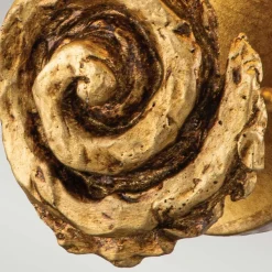 Elstead Wandleuchte Stoff 31,8 cm hoch in Blattgold Weiß* Flurlampen|Wohnzimmerlampen