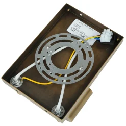 Outlet Elstead Wandleuchte Stoff Up Down in Creme Messing GRASTA