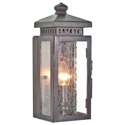 Elstead Wandleuchte STRATFORD Braun Aluminium IP43 Vintage* Außenleuchten Antik|Außenwandleuchten