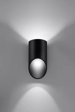 Sollux Wandleuchte Up & Down Spot Ø10cm H:20cm NIXON* Wandleuchten|Flurlampen