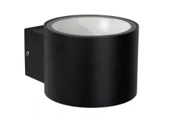 Wandleuchte Up Down Aluminium Schwarz IP54 G9 Balkon* Außenwandleuchten|Fassadenstrahler