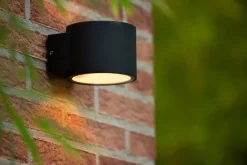 Wandleuchte Up Down Aluminium Schwarz IP54 G9 Balkon* Außenwandleuchten|Fassadenstrahler