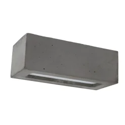 Spot Light Wandleuchte Up Down Glas Beton E27 31cm wohnlich* Wandleuchten|Flurlampen