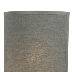 Discount Nowodvorski Wandleuchte Up Down Grau E27 indirekt Stoffschirm