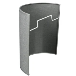 Discount Nowodvorski Wandleuchte Up Down Grau E27 indirekt Stoffschirm