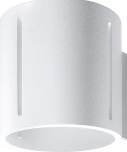 Hot Sollux Wandleuchte Up Down Metall Weiß H: 10 cm klein G9 indirekt