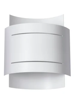 Sollux Wandleuchte Up Down Weiß 23 cm Metall Lichtmuster* Wohnzimmerlampen|Moderne Lampen