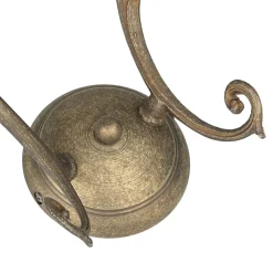 Giovanni Battista Wandleuchte Weiß Glasschirm Echt-Messing Ricciolo* Wandleuchten|Küchenlampen