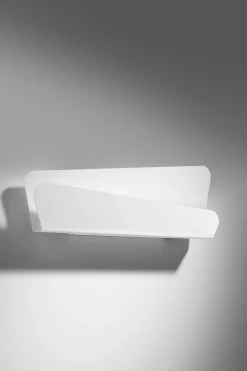 Sale Sollux Wandleuchte Weiß Metall 40 cm Modern indirekt DALIM