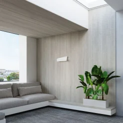 Sale Sollux Wandleuchte Weiß Metall 40 cm Modern indirekt DALIM