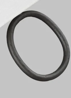 Hot Elstead Wandleuchte Weiß Rost Optik E27 Stoff Metall Modern