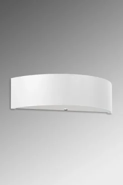 Sollux Wandleuchte Weiß Stoff Glas 45 cm Up Down Modern 2x E27* Wohnzimmerlampen|Stofflampen