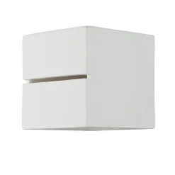 Sollux Wandleuchte Weiß Würfel