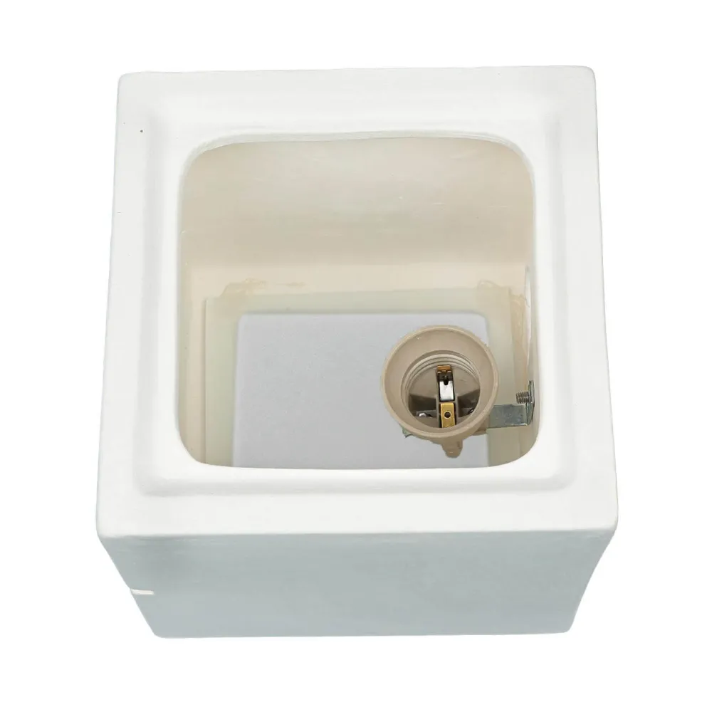 Sollux Wandleuchte Weiß Würfel