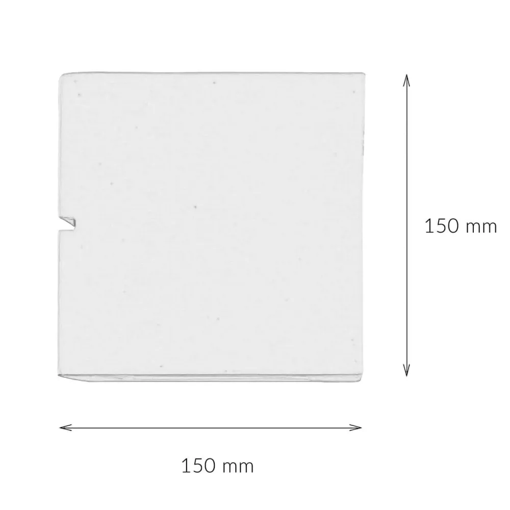 Sollux Wandleuchte Weiß Würfel