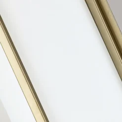 Elstead Wandleuchte 2x E27 in Messing Creme Glas Metall SHOJI