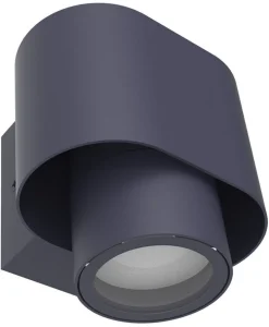 Sale Eco-Light Wandspot Anthrazit Aluminium H:10 cm IP44 GU10 flexibel