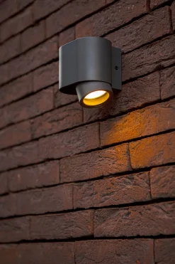 Sale Eco-Light Wandspot Anthrazit Aluminium H:10 cm IP44 GU10 flexibel