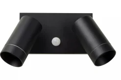 Best Wandspot Bewegungsmelder flexibel Schwarz GU10 B:18 cm