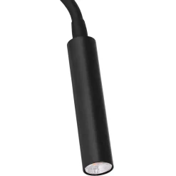 Luminex Wandspot Metall G9 akzentuiert T:35 cm Flexarm Schwarz* Wandleuchten|Schlafzimmer Lampen