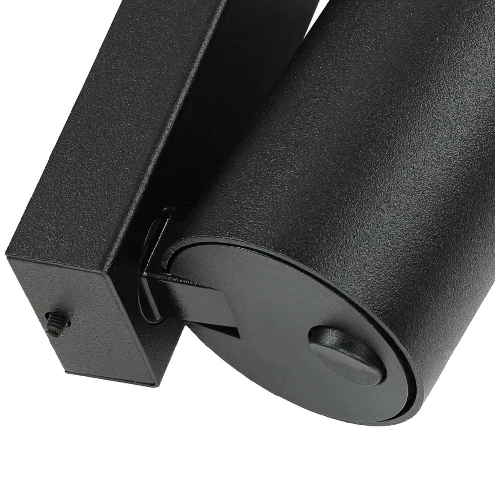 Sale Nowodvorski Wandspot mit Schalter Kabel Schwarz Gold GU10