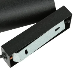 Sale Nowodvorski Wandspot mit Schalter Kabel Schwarz Gold GU10